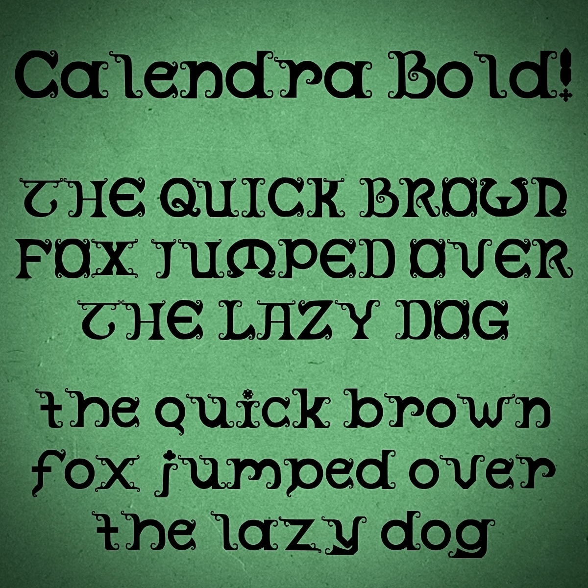 Calendra Font - Bold