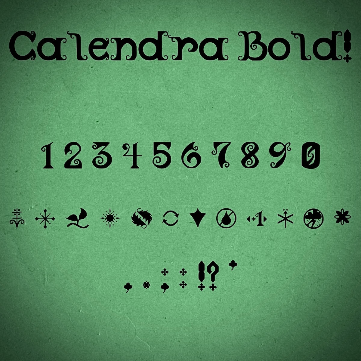 Calendra Font - Bold
