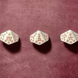 Royal Threadcount Kanji Dice Set!